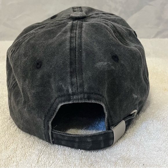 Salt Lake City Embroidered Cotton Dark Grey Adjustable Cap - Picture 10 of 15